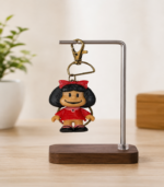 Cute Cartoon Girl Keychain - Image 2