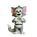Cute Heart Cat Figure